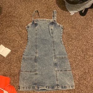 Aeropostale denim mini dress